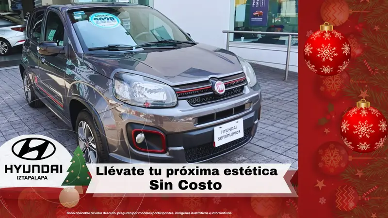 Foto Fiat Uno Sporting usado (2020) color Gris precio $165,900