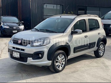 Fiat Uno Way usado (2018) color Plata precio $155,800