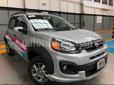 Fiat Uno Way usado (2019) color Plata precio $217,900
