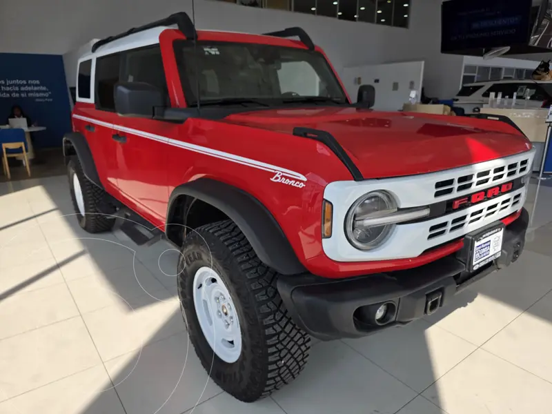 Foto Ford Bronco Heritage Limited 2.7L usado (2023) color Rojo precio $828,000