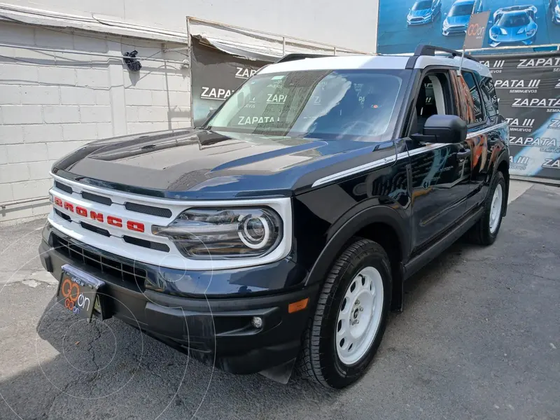 Foto Ford Bronco Sport Heritage 1.5L usado (2023) color Azul financiado en mensualidades(enganche $160,775 mensualidades desde $12,294)