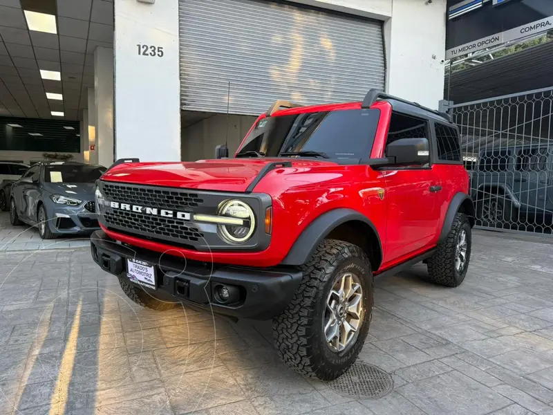 Foto Ford Bronco Badlands 2 Puertas usado (2022) color Rojo precio $889,900