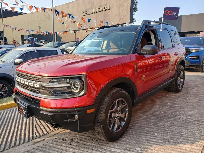 Foto Ford Bronco Badlands 4 Puertas usado (2021) color Rojo financiado en mensualidades(enganche $162,138 mensualidades desde $12,399)