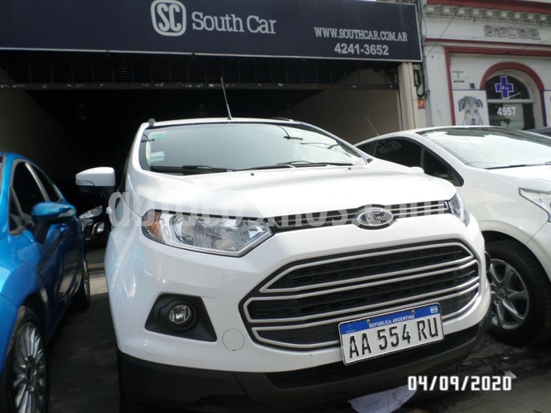 foto Ford EcoSport 1.6L SE usado (2016) color Blanco precio $985.000