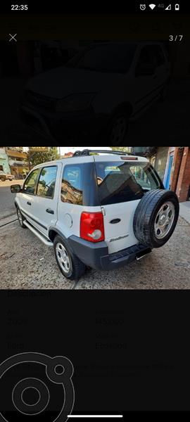 Ford EcoSport 1.6L 4x2 XL Plus usado (2009) color Blanco precio $615.000