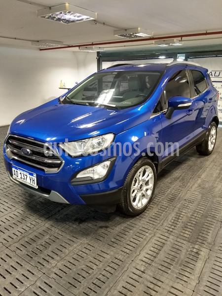 foto Ford EcoSport Titanium 1.5L Dragon usado (2018) color Azul Eléctrico precio $1.580.000