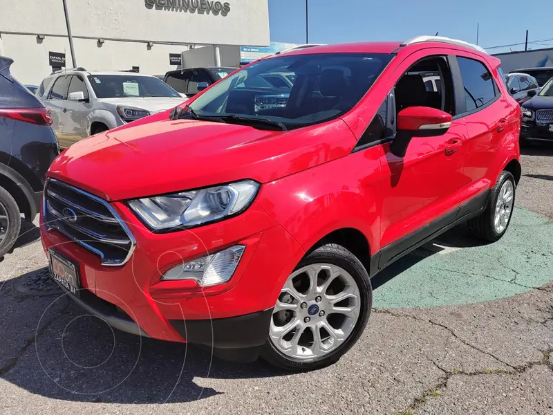 Foto Ford Ecosport Titanium Aut usado (2019) color Rojo financiado en mensualidades(enganche $78,750 mensualidades desde $5,709)