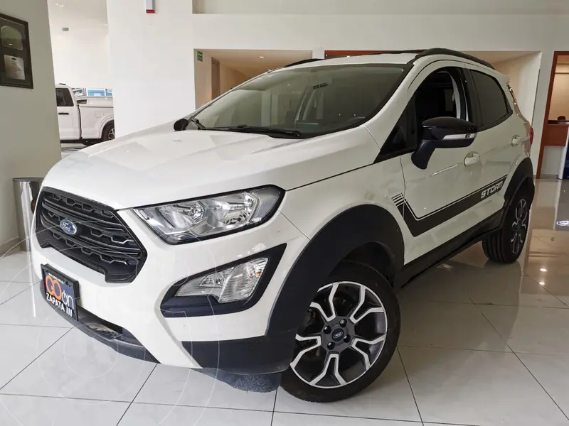 Foto Ford Ecosport Trend usado (2021) color Blanco financiado en mensualidades(enganche $101,250 mensualidades desde $8,489)