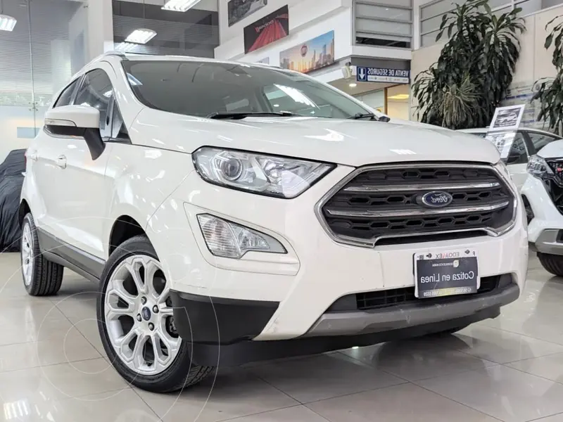Foto Ford Ecosport Titanium Aut usado (2018) color Blanco precio $225,000