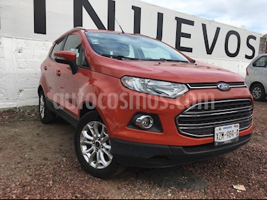 Ford Ecosport Titanium Aut usado (2017) color Naranja precio $225,000