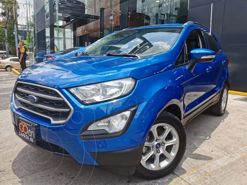 Foto Ford Ecosport Trend usado (2019) color Azul financiado en mensualidades(enganche $86,250 mensualidades desde $8,405)