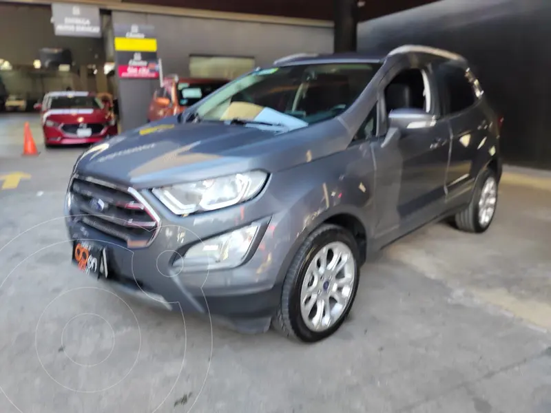 Foto Ford Ecosport Titanium usado (2021) color Gris financiado en mensualidades(enganche $90,742 mensualidades desde $6,939)