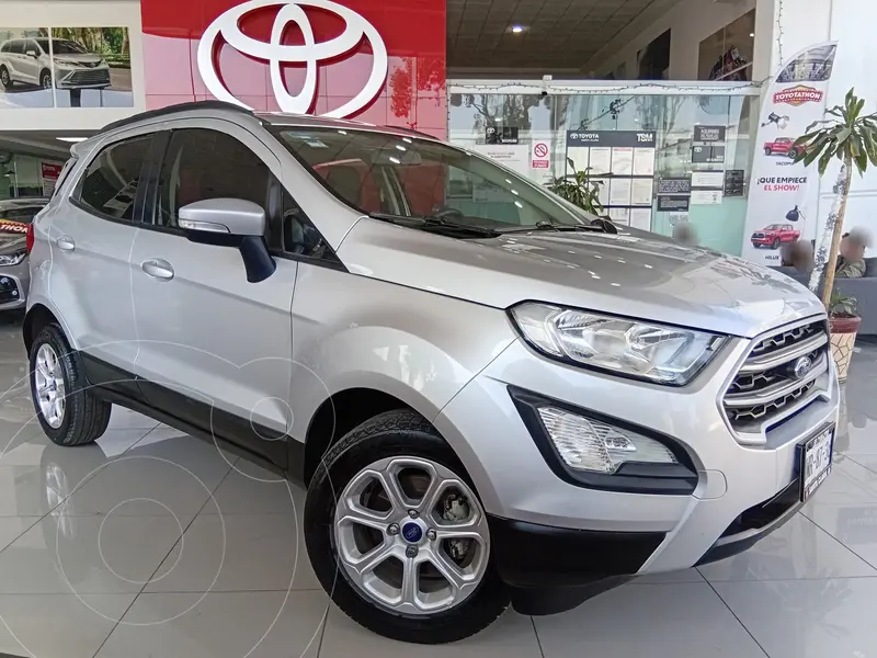 Foto Ford Ecosport Trend Aut usado (2020) color plateado financiado en mensualidades(enganche $104,500 mensualidades desde $4,489)