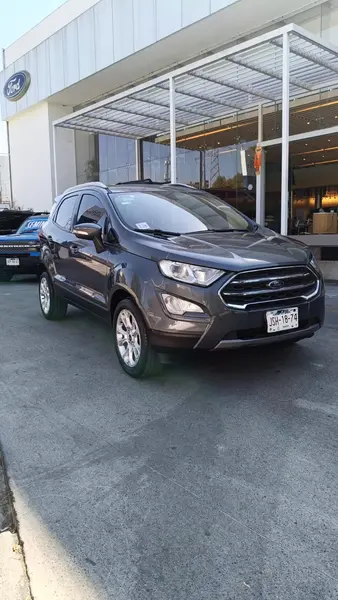 Foto Ford Ecosport Titanium usado (2020) color Gris Hierro financiado en mensualidades(enganche $36,500 mensualidades desde $9,300)