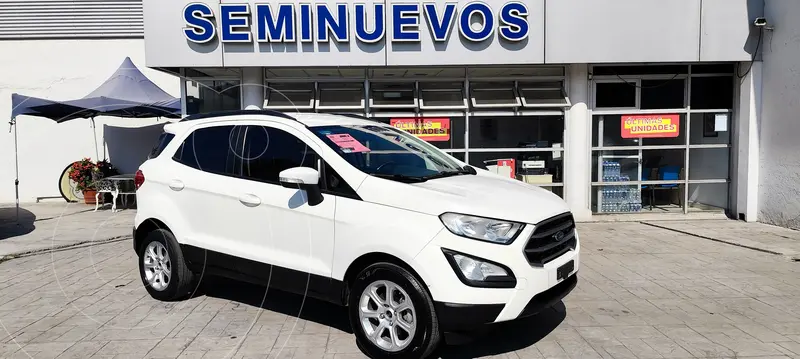 Foto Ford Ecosport Trend usado (2018) color Blanco financiado en mensualidades(enganche $61,395 mensualidades desde $7,275)