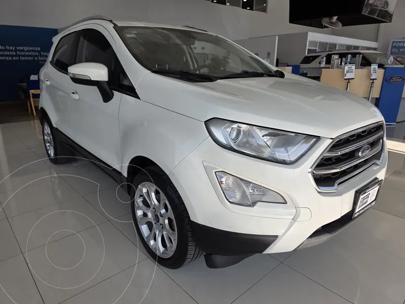 Foto Ford Ecosport Titanium Aut usado (2020) color Blanco financiado en mensualidades(enganche $59,920 mensualidades desde $8,130)