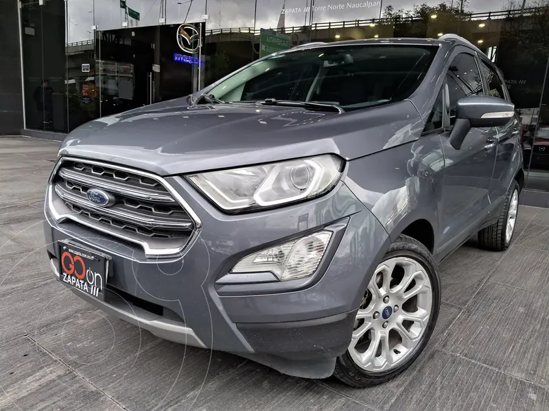 Foto Ford Ecosport Titanium Aut usado (2018) color Gris financiado en mensualidades(enganche $75,000 mensualidades desde $5,438)