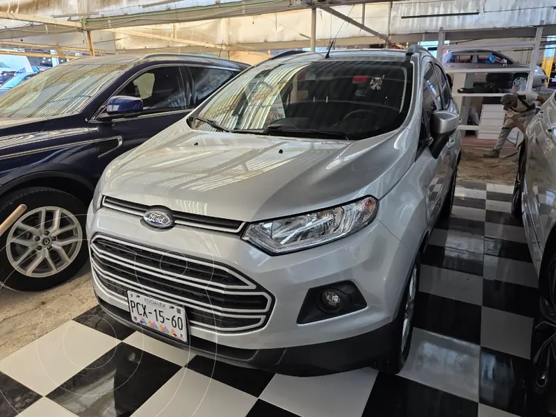 Foto Ford Ecosport Trend Aut usado (2017) color plateado precio $228,500