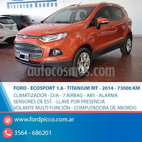foto Ford EcoSport Titanium 1.5L usado (2014) color Naranja precio $1