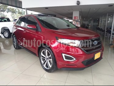 Ford Edge 5P SPORT V6 ECOBOOST 2.7T TA PIELGPS RA-20 usado (2017) color Rojo precio $510,000