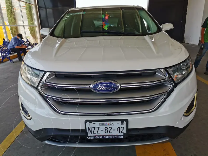 Foto Ford Edge SEL PLUS usado (2015) color Blanco financiado en mensualidades(enganche $87,500 mensualidades desde $14,646)