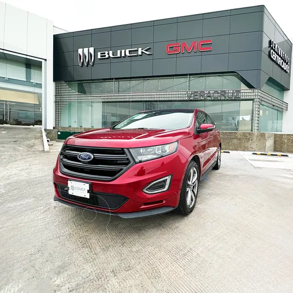 Foto Ford Edge Sport usado (2018) color Rojo financiado en mensualidades(enganche $118,750 mensualidades desde $8,832)
