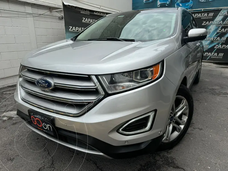 Foto Ford Edge Titanium usado (2018) color plateado precio $361,000