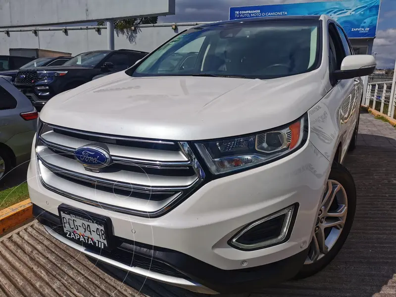 Foto Ford Edge Titanium usado (2015) color Blanco precio $385,000