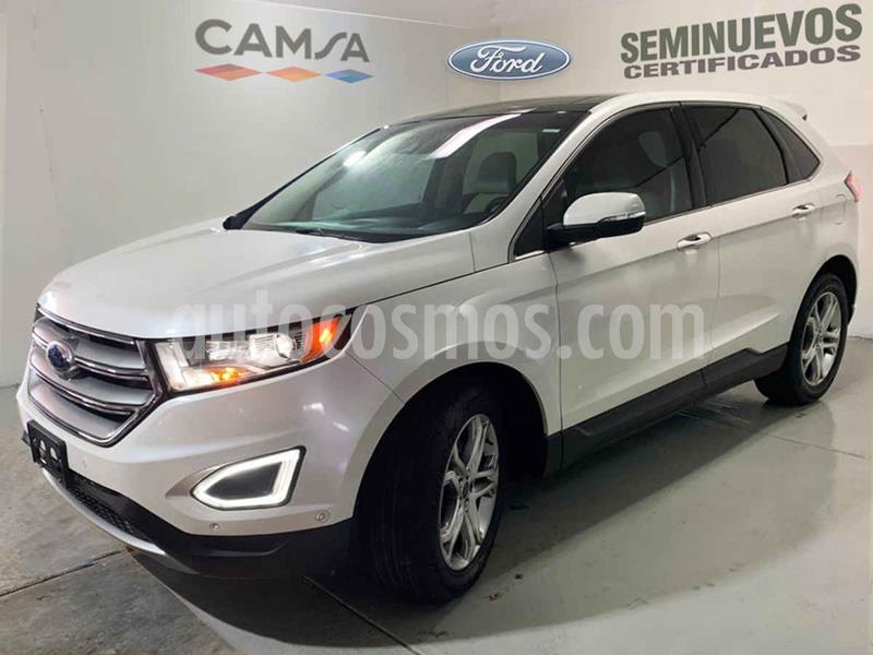 Ford Edge Titanium usado (2015) color Blanco precio $299,900