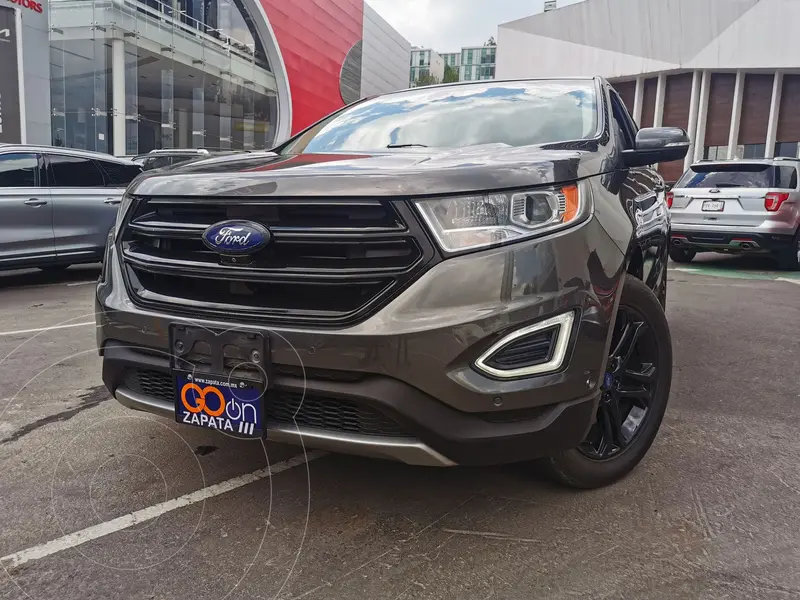 Foto Ford Edge Titanium usado (2015) color Gris Oscuro precio $375,000