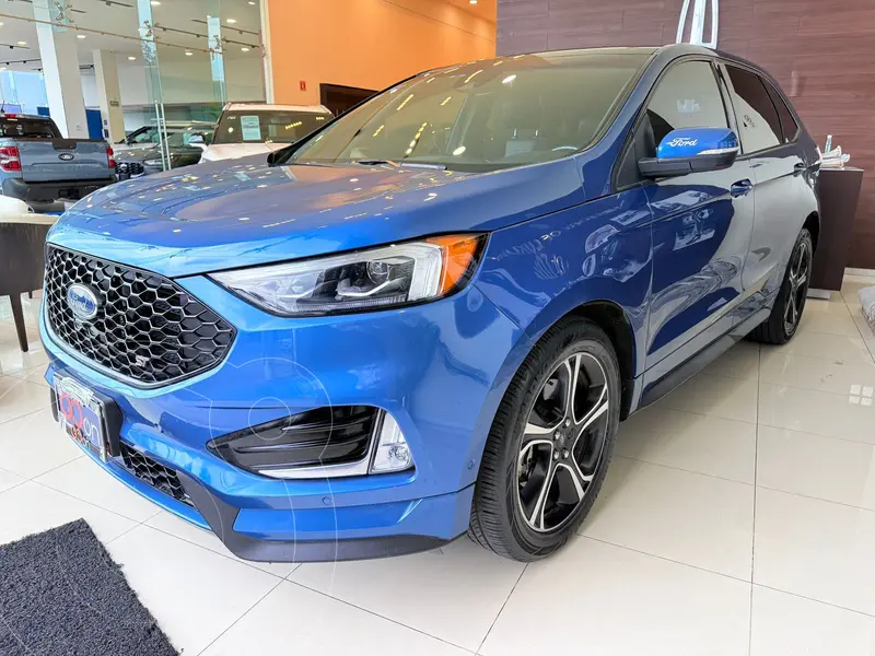 Foto Ford Edge Titanium usado (2019) color Azul Marino financiado en mensualidades(enganche $105,458 mensualidades desde $8,064)