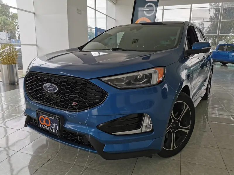 Foto Ford Edge ST usado (2019) color Azul financiado en mensualidades(enganche $168,750 mensualidades desde $16,520)