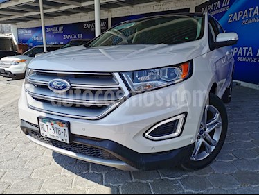 Ford Edge Titanium usado (2017) color Blanco Platinado precio $470,000