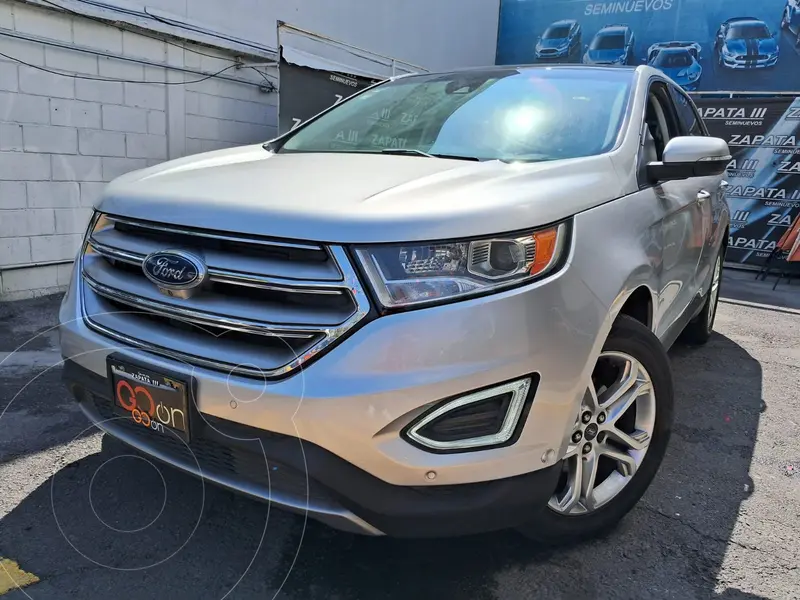 Foto Ford Edge Titanium usado (2018) color plateado precio $378,000