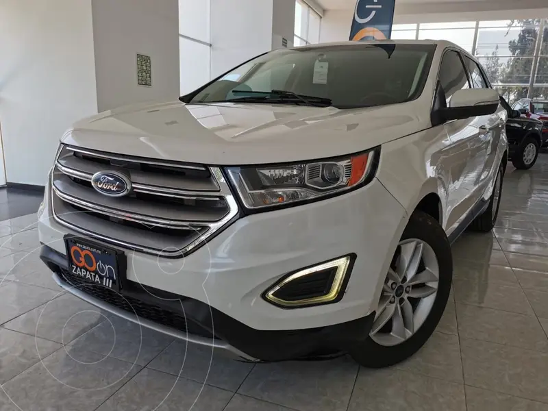 Foto Ford Edge SEL PLUS usado (2015) color Blanco financiado en mensualidades(enganche $85,000 mensualidades desde $4,930)