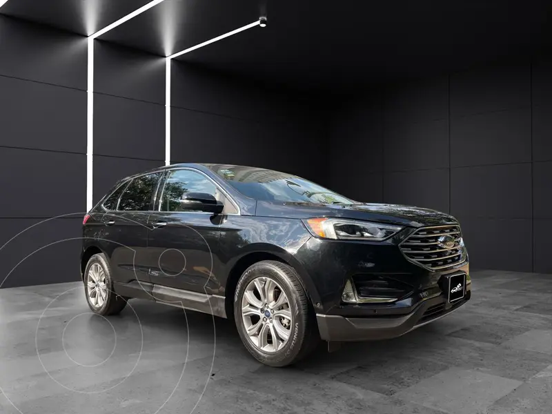 Foto Ford Edge Titanium usado (2019) color Negro financiado en mensualidades(enganche $77,300 mensualidades desde $11,826)
