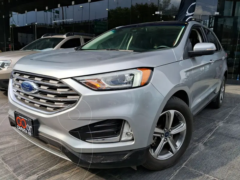 Foto Ford Edge SEL Plus usado (2020) color plateado financiado en mensualidades(enganche $166,498 mensualidades desde $12,732)