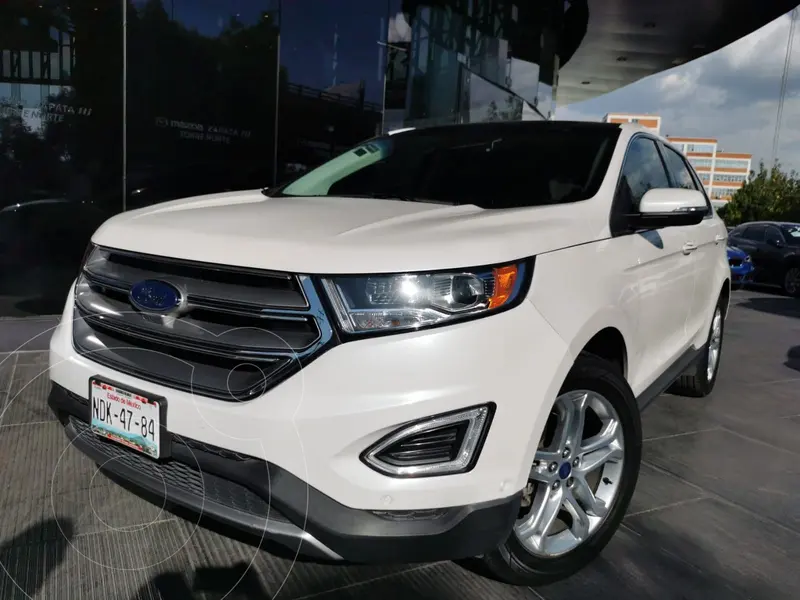 Foto Ford Edge Titanium usado (2018) color Blanco precio $565,000