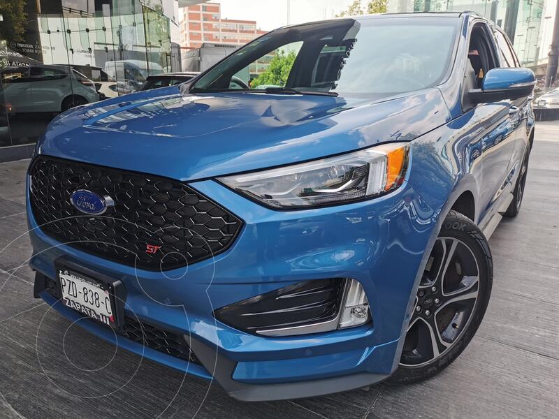 Foto Ford Edge ST usado (2019) color Azul Metalico financiado en mensualidades(enganche $173,750 mensualidades desde $16,363)