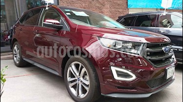 Foto venta Auto usado Ford Edge Sport (2017) color Vino Tinto precio $499,000