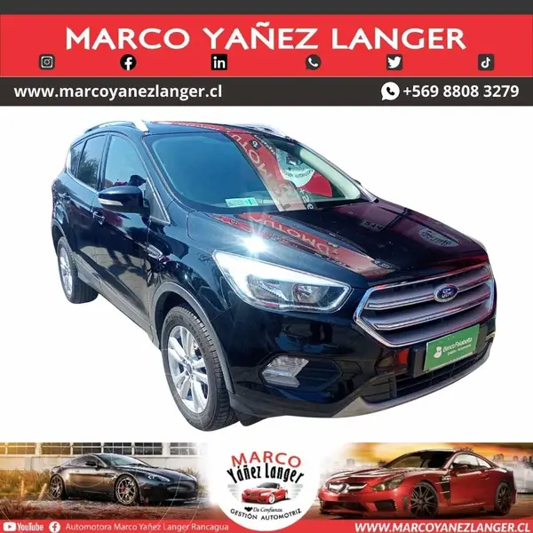 Foto Ford Escape 2.0L SE 4x2 usado (2018) color Negro precio $10.690.000