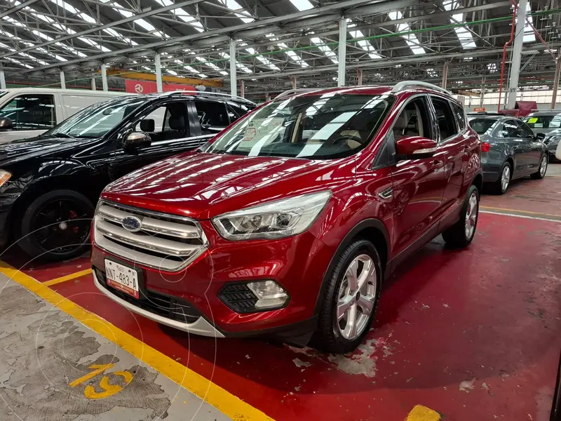Foto Ford Escape S usado (2019) color Rojo Rubi financiado en mensualidades(enganche $74,800 mensualidades desde $6,700)