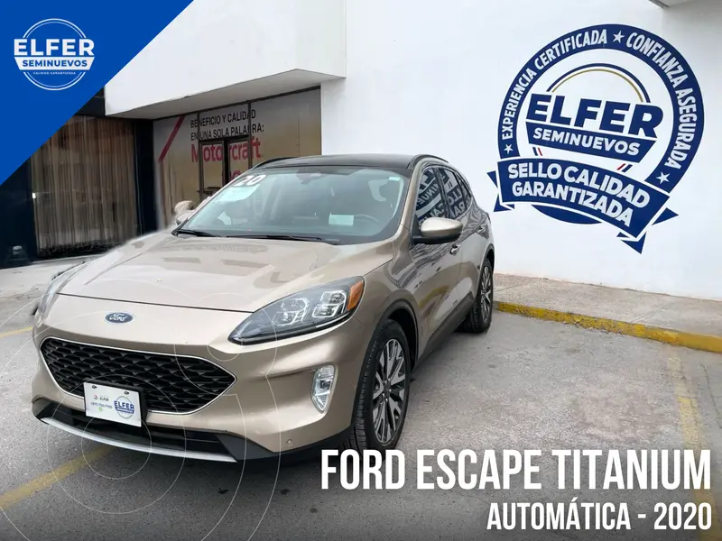 Foto Ford Escape Titanium EcoBoost usado (2020) color A eleccion precio $315,000