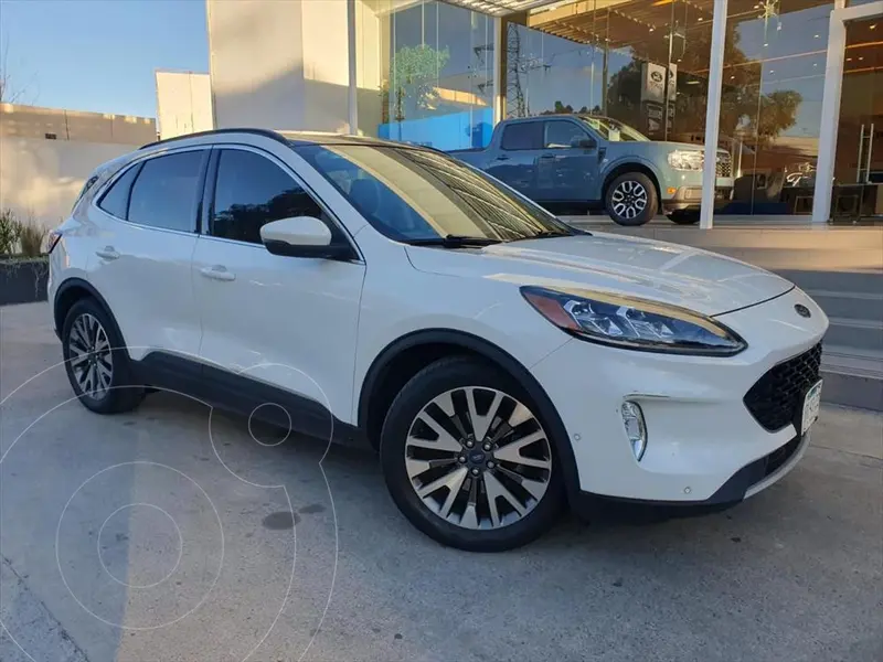 Foto Ford Escape Titanium EcoBoost usado (2020) color Blanco precio $398,000