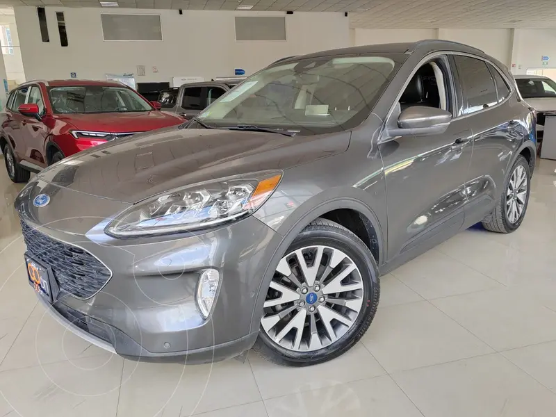 Foto Ford Escape Titanium EcoBoost usado (2020) color Gris financiado en mensualidades(enganche $138,702 mensualidades desde $10,607)