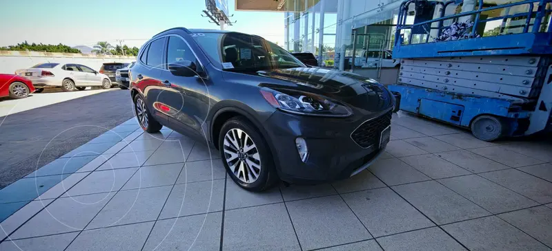 Foto Ford Escape Titanium EcoBoost usado (2020) color Gris Nocturno financiado en mensualidades(enganche $53,900 mensualidades desde $13,200)