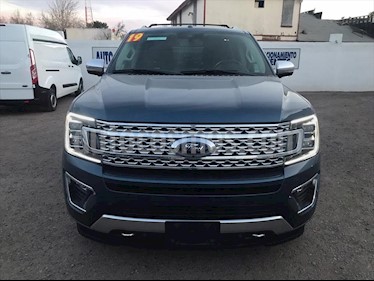 Ford Expedition PALTINUM MAX 4X4 usado (2019) color Azul Electrico precio $1,080,000
