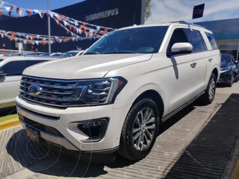 Foto Ford Expedition Limited 4x2 usado (2018) color Blanco financiado en mensualidades(enganche $204,375 mensualidades desde $15,628)