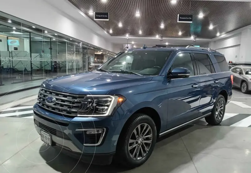 Foto Ford Expedition Limited 4x2 usado (2020) color Azul financiado en mensualidades(enganche $295,563 mensualidades desde $13,425)