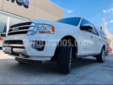 Ford Expedition Platinum Max 4x4 usado (2017) color Blanco Platinado precio $605,000